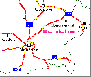 Anfahrt Schreinerei Schilcher